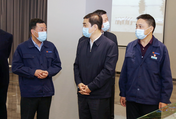 葫芦岛市委书记王大南到博猫游戏科技进行工作调研