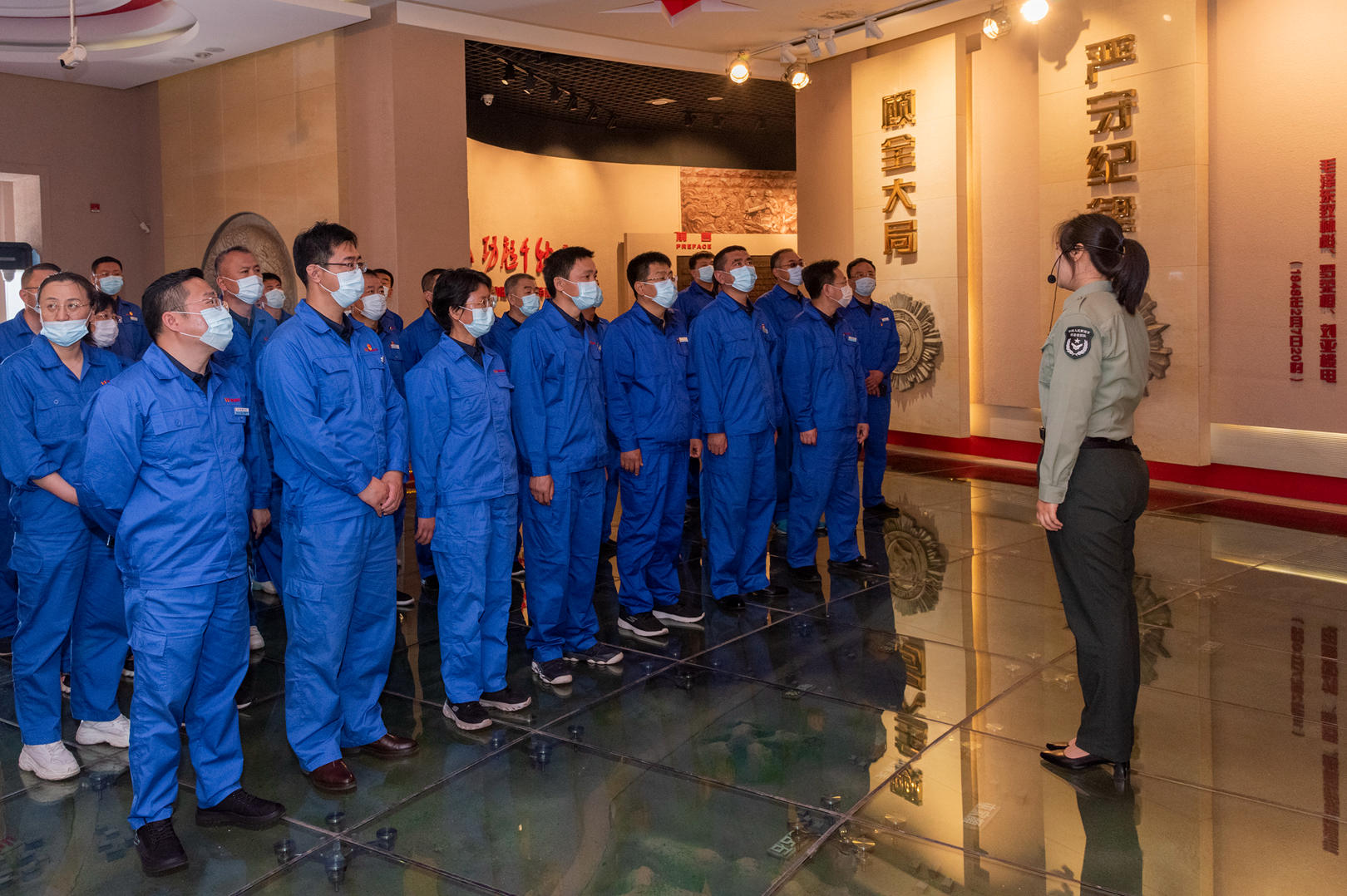 博猫游戏科技组织高管和中层干部赴塔山阻击战纪念馆参观学习