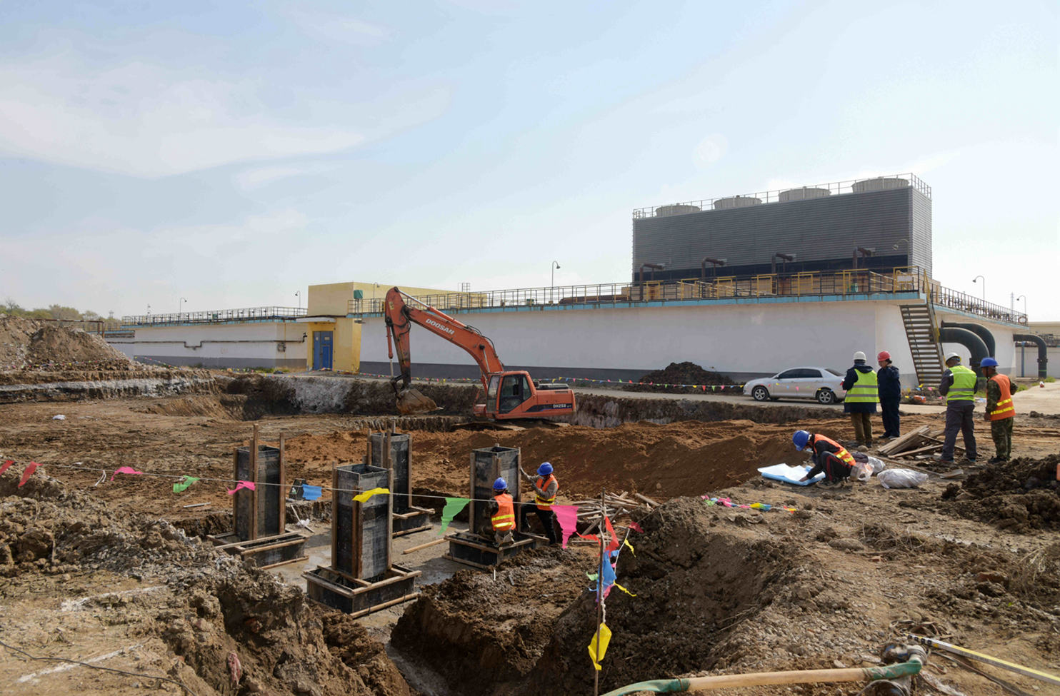 博猫游戏科技环保项目——污水站VOCs收集及处理项目开工建设